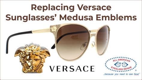 damaged versace sunglasses|Versace sunglasses repair near me.